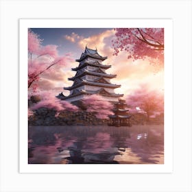 Japanese Pagoda Art Print