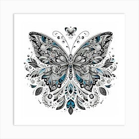 Famous Butterfly Art 1 Art Print