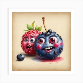 Berries 1 Art Print