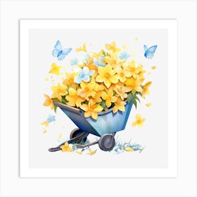 Yellow Daffodils Art Print