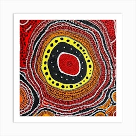 Aboriginal Art, Aboriginal Art, Aboriginal Art, Aboriginal Art Art Print