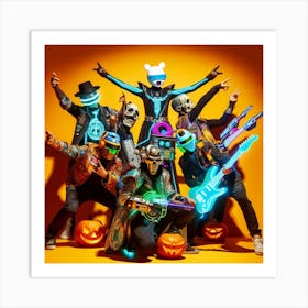 Halloween Party 34 Art Print