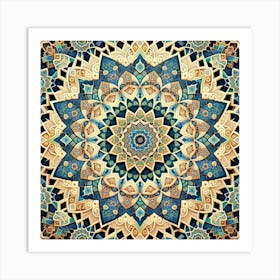 Arabic Pattern Art Print