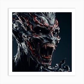 Demon Head Art Print