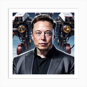 Elon Musk 1 Art Print