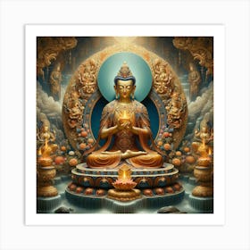 Vajrasattva Bodhisattva Art Print