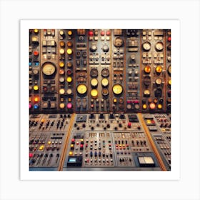 Control Room Art Print