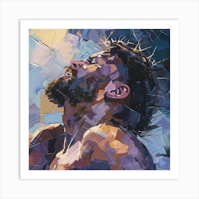 Jesus Crucifixion Art Print