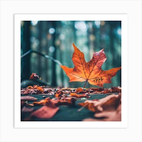 Autumn Leaf 3 Art Print