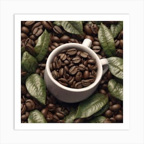 Coffee Beans 185 Art Print