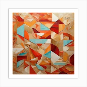 Abstract Painting 5 Art Print