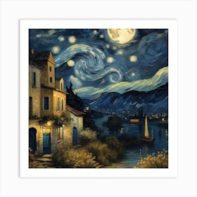 Starry Night Art Print