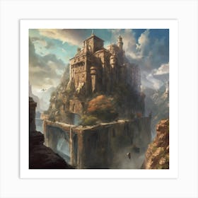 Fantasy Castle 77 Art Print