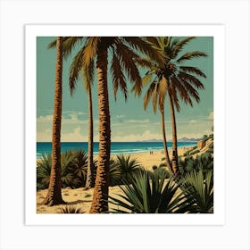 Default Vintage Kerchove 1 Les Palmiers 37 Art 2 Art Print