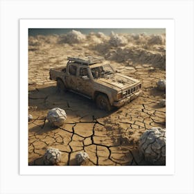 Desert Landscape 12 Art Print