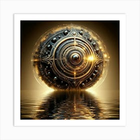 Futuristic Spaceship 6 Art Print