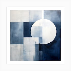 'Blue Moon' 1 Art Print