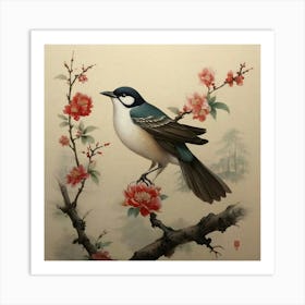 Chinese Bird Art Print