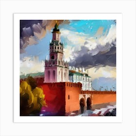 Moscow Kremlin 1 Art Print