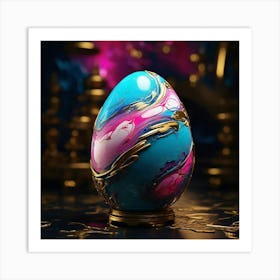 Easter Egg Art Print