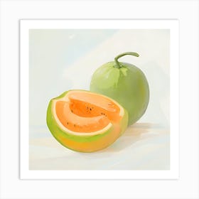 Cantaloupe Art Print