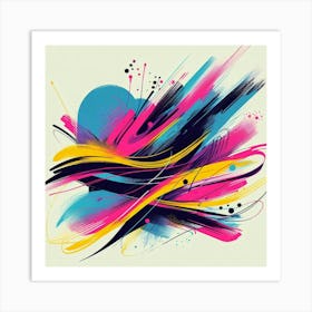 Abstract Painting 18 Art Print