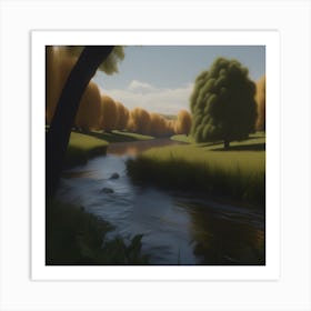 River 7 Art Print