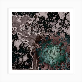 Abstraction Light In Space Art Print