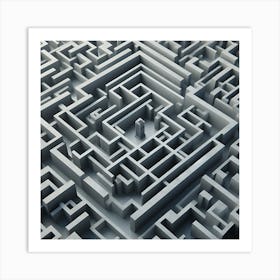 Maze Concept Art Print