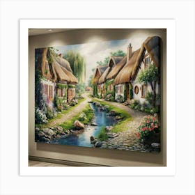 Of A Village Art Print