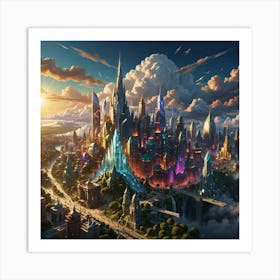 Cityscape 22 Art Print