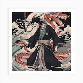 Samurai 1 Art Print