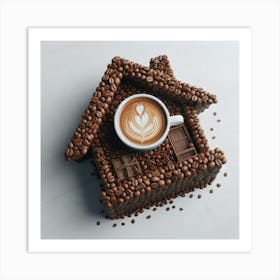 House Of Coffee 2 Art Print