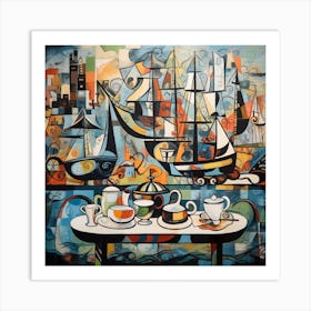 Tea Time Art Print