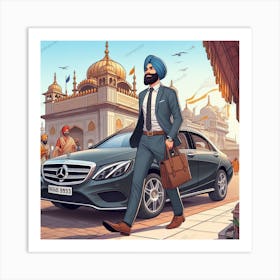 Mercedes Benz 1 Art Print