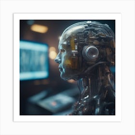 Cyborg 65 Art Print