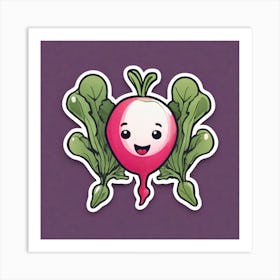 Radishes 68 Art Print