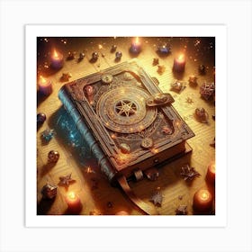 Book Of Spells 3 Art Print