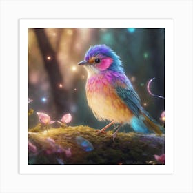 Fairy Bird Art Print