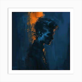 Portrait Of A Man 15 Art Print