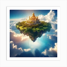 Castle In The Sky 40 Art Print