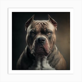 Portrait Of A Dog 2 Art Print