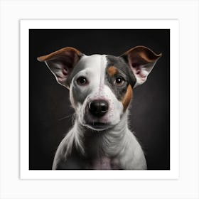 Portrait Of A Dog 7 Art Print