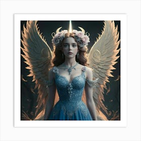 Angel Of The Night 6 Art Print