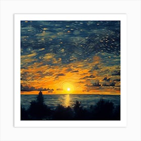 Starry Sky Art Print