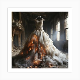 This Girl Is On Fire | Woman-Scorned Art Print