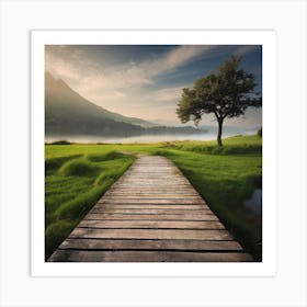 Peaceful Landscapes Photo (7) Art Print