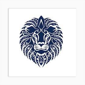 Lion Head 2 Art Print