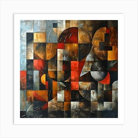 Abstract Painting 57 Art Print