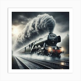 Steam Train 7 Art Print